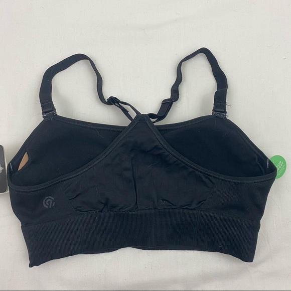 Champion C9 Seamless Cami Sports Bra, Black, XS - Picture 6 of 7